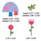 Carson Dellosa Welcome to Our Class 63-Piece Bundle Bulletin Board Set, Colorful Cardstock Banner, Mushroom and Leaf Name Labels, Fairy Tale Forest Theme Decorations for Homeschool and Classroom Decor